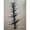 Hot-dip gegalvaniseerd/PVC Coating Security Wall Spikes